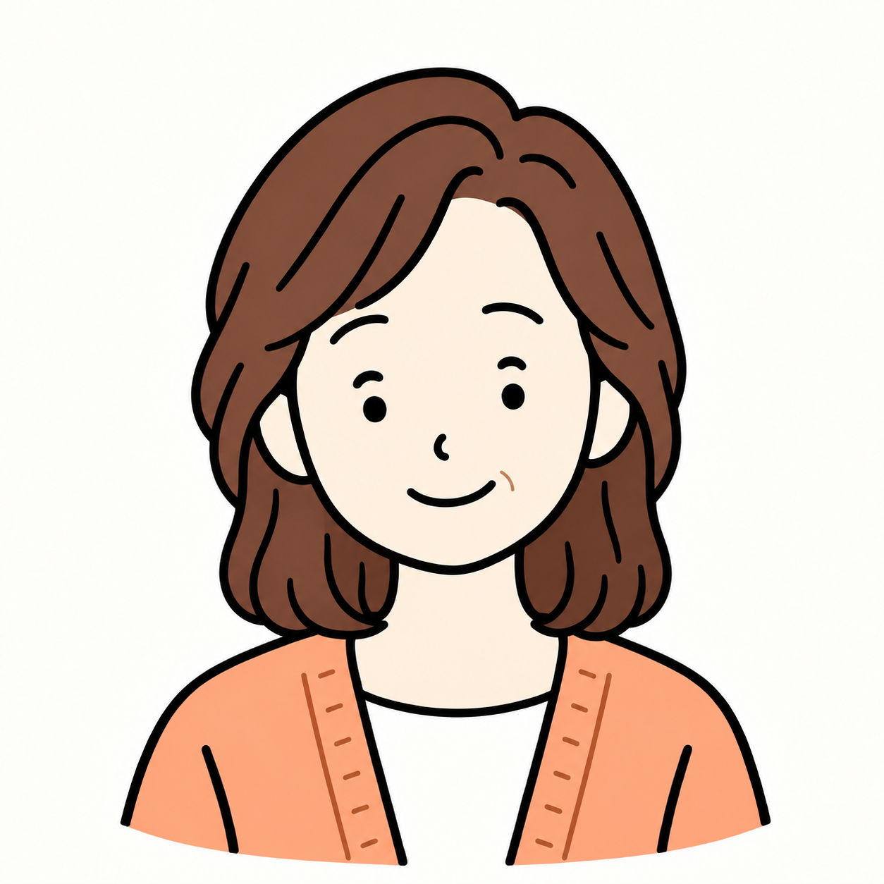 母のイラスト
