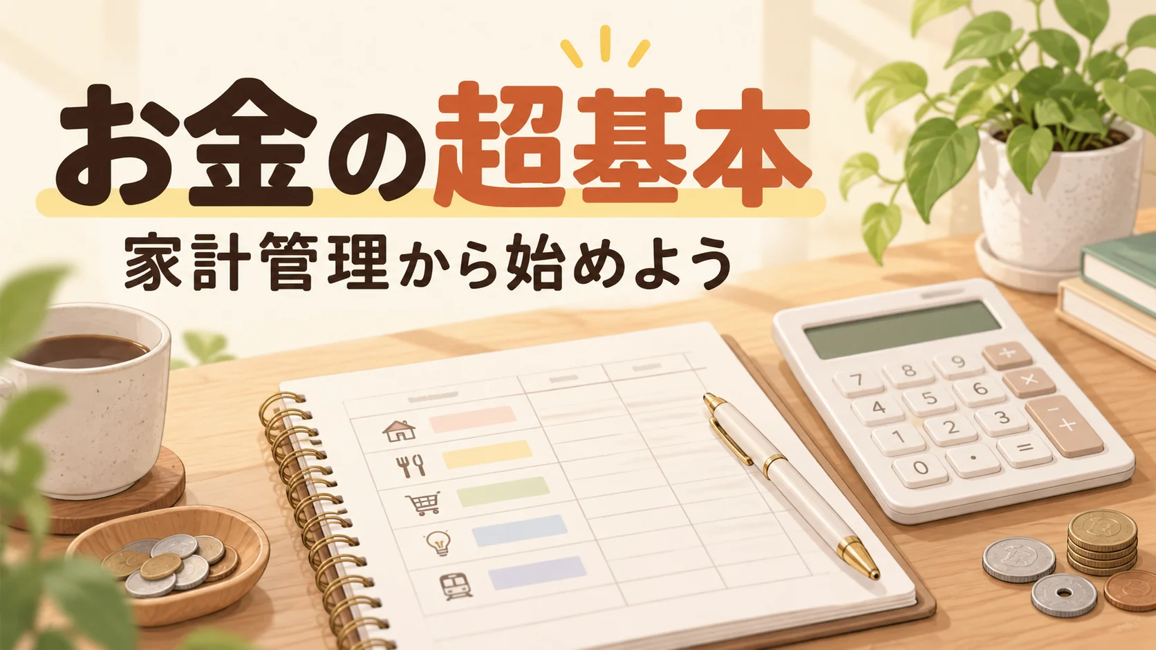 お金の超基本：家計管理から始めよう