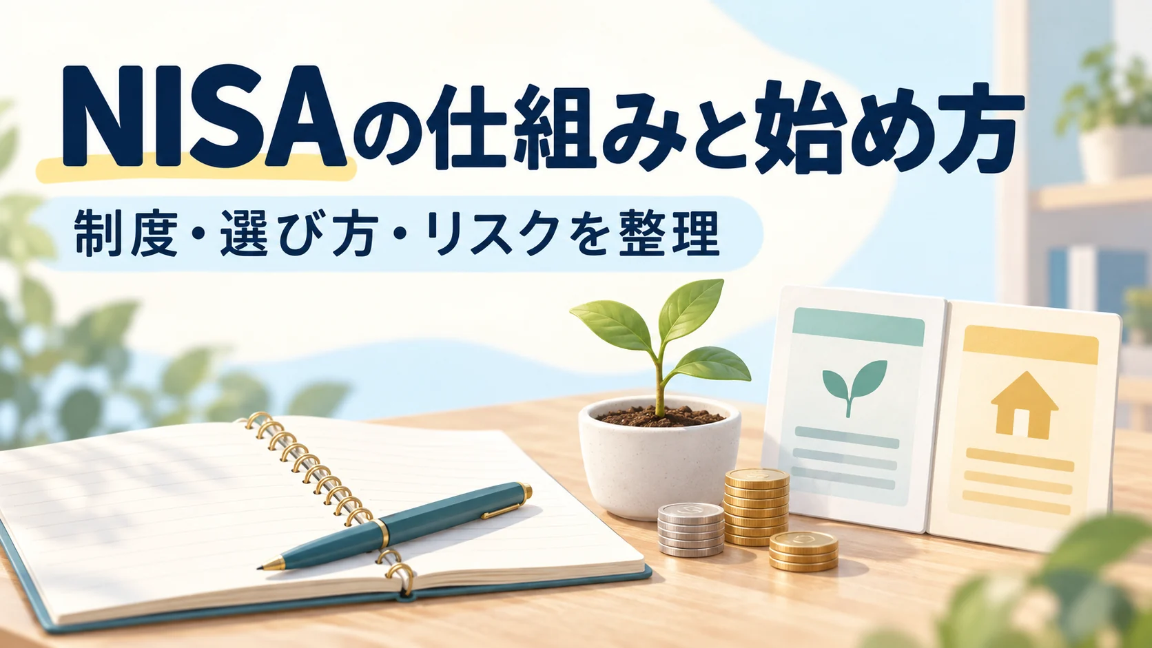 NISAの仕組みと始め方:制度・選び方・リスクを整理